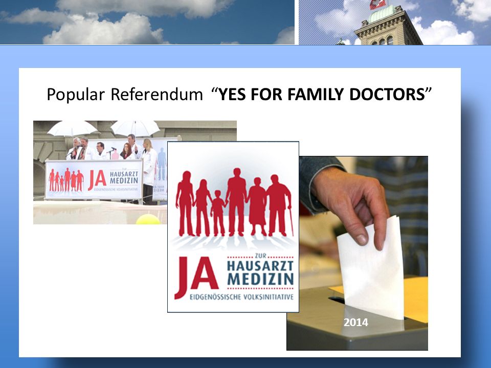 Popular Referendum YES FOR FAMILY DOCTORS 2014