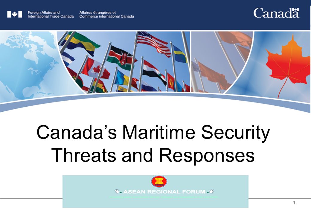 1 Title Goes Here Canadas Maritime Security Threats and Responses