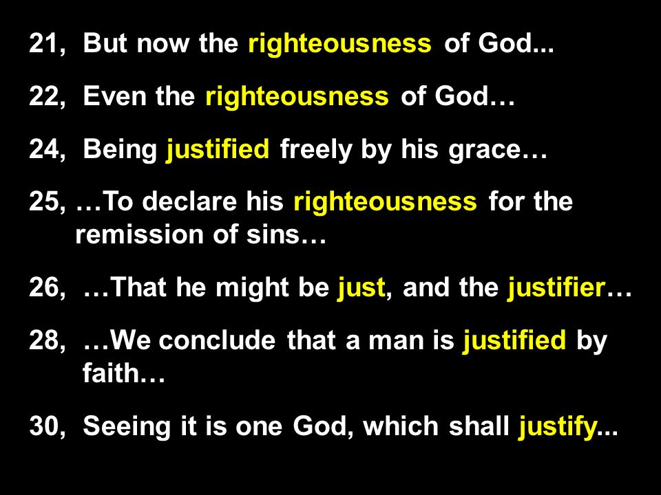 A chief advantage of the Jews: The Law (3:1- 8) Paul adds the witness of scripture to his theme that all have sinned (3:9-18) The function of law (3:19,20) The answer to mankinds sinfulness: The righteousness of God (3:21-21)