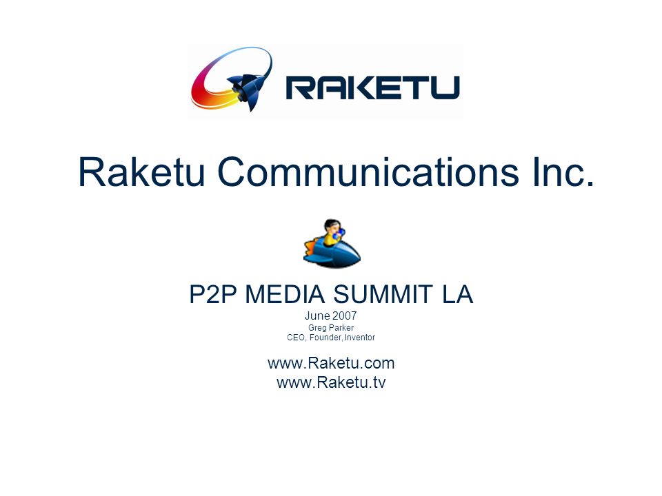 Raketu Communications Inc.