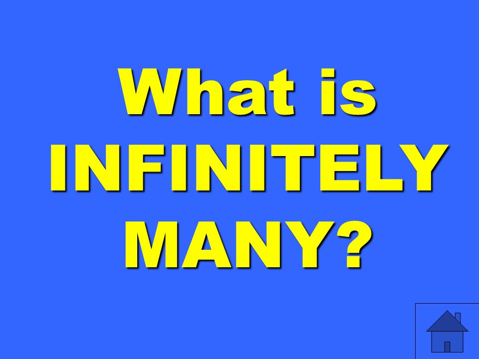 What is INFINITELY MANY