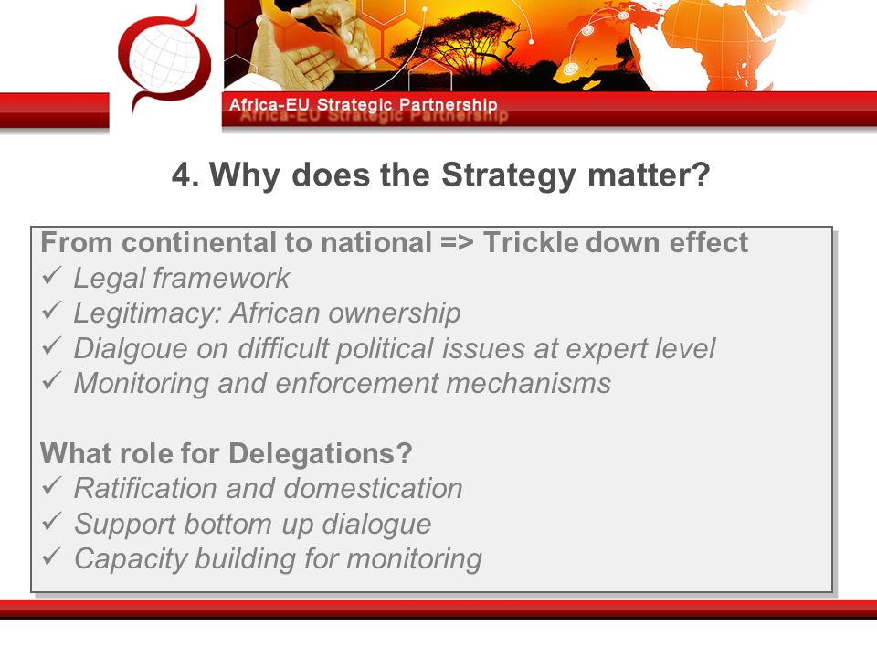 4. Why does the Strategy matter.