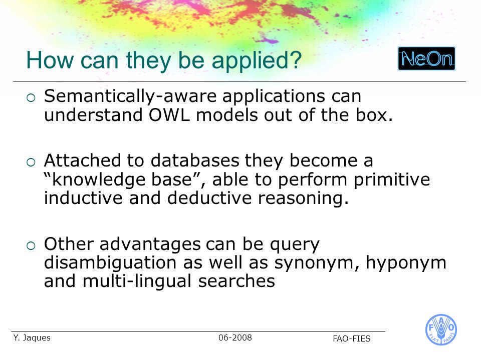Y Jaques Yves Jaques Icis Requirements Gathering June 08 Rome Neon Lifecycle Support For Networked Ontologies Ppt Download