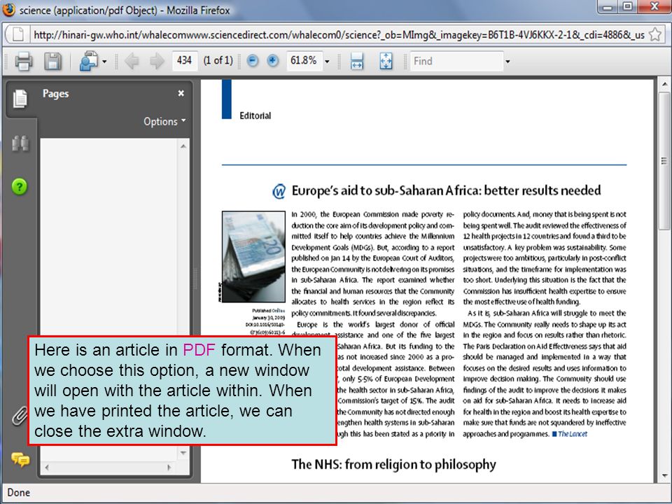 Add how to print article and note also can save or  ...