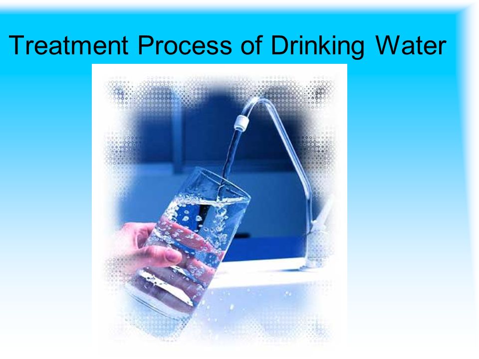 Treatment Process of Drinking Water