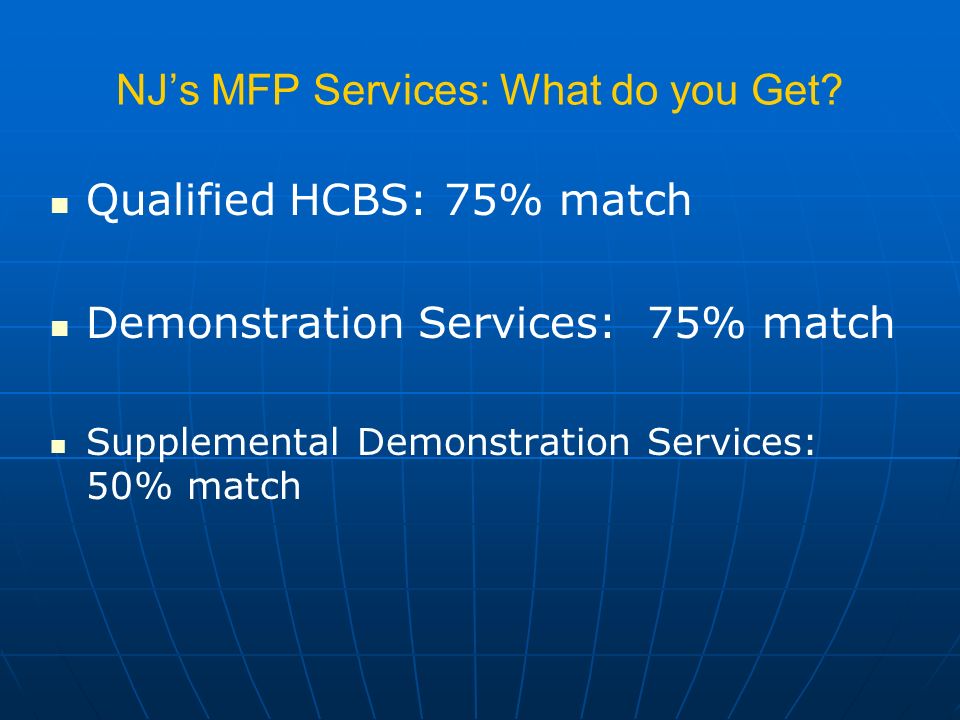 NJs MFP Services: What do you Get.