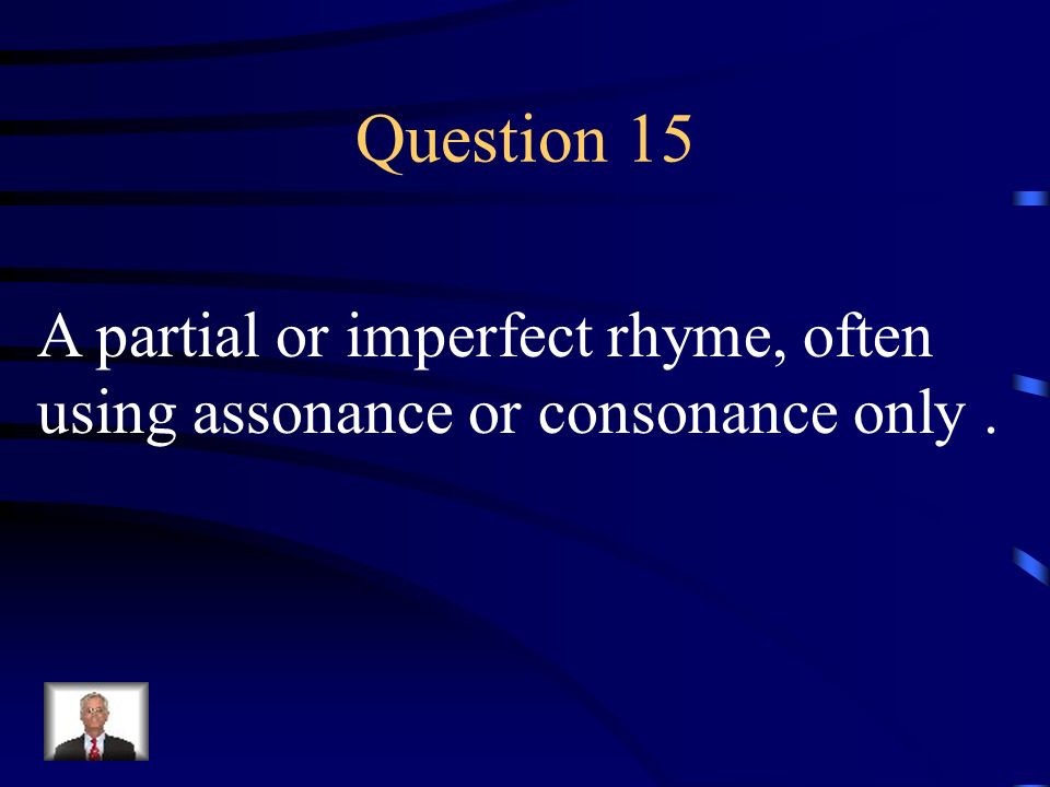 Answer 14 What is – scansion