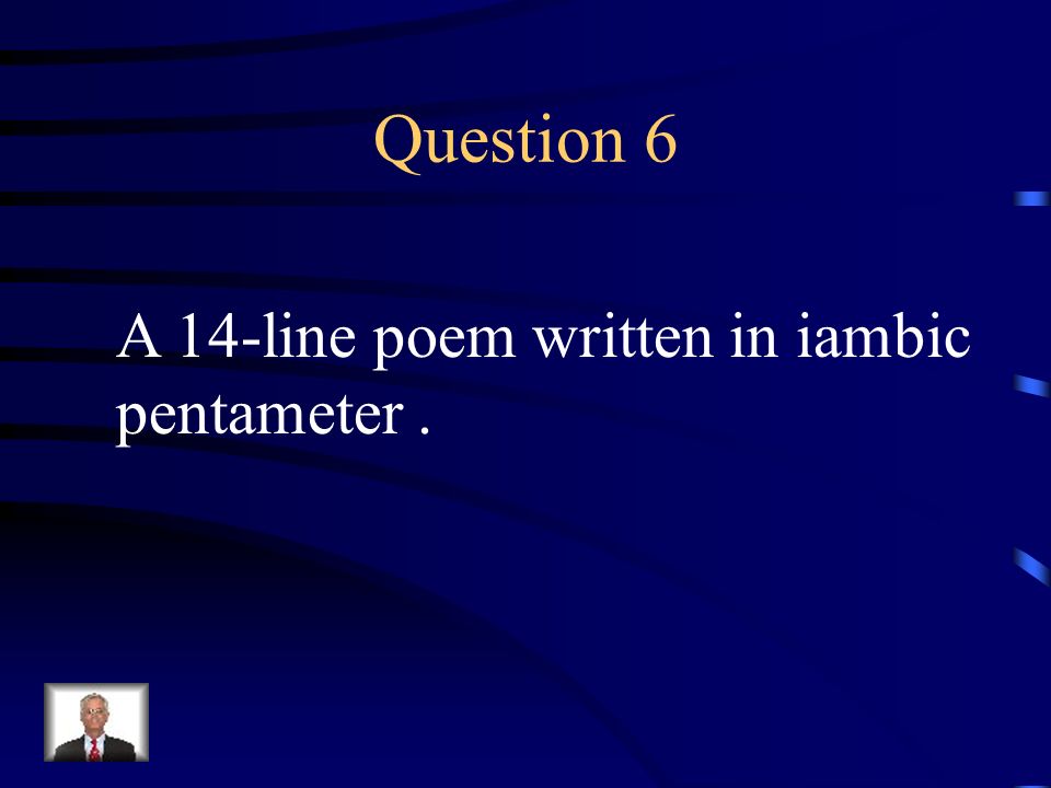 Answer 5 What is – a soliloquy