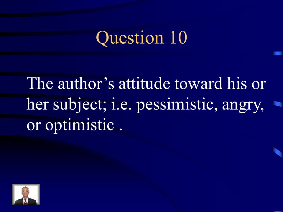 Answer 9 What is – theme