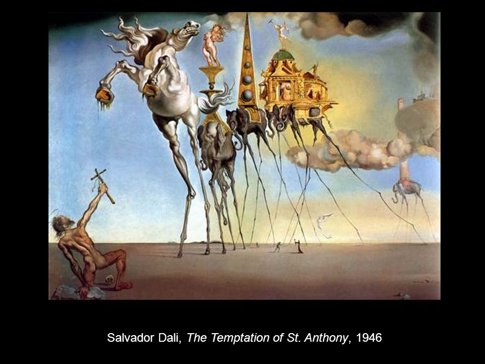 Salvador Dali, The Temptation of St. Anthony, 1946