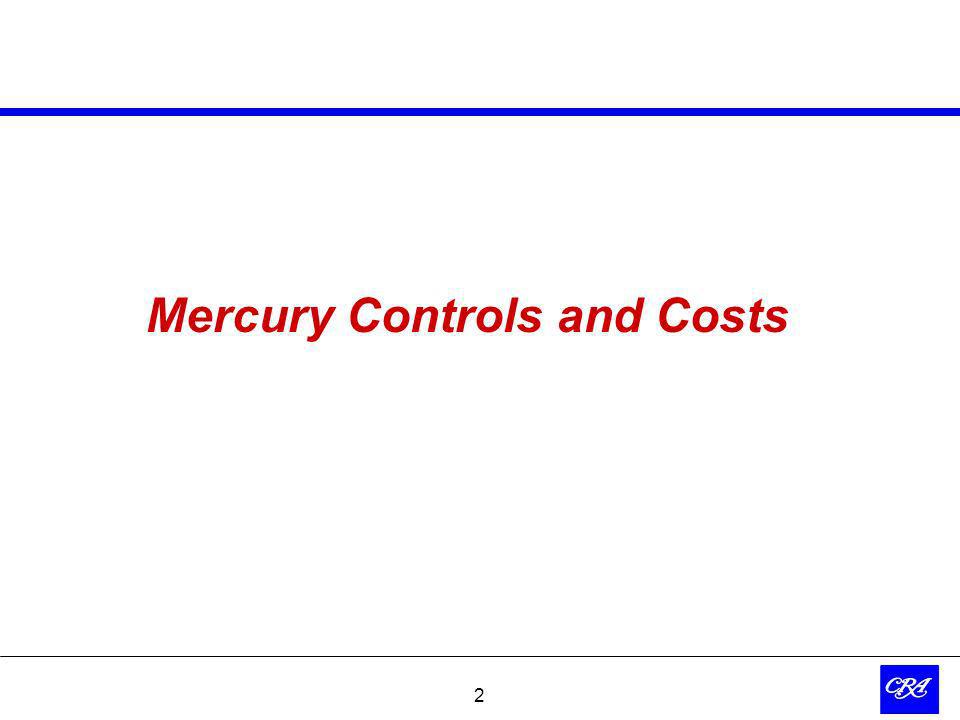2 Mercury Controls and Costs