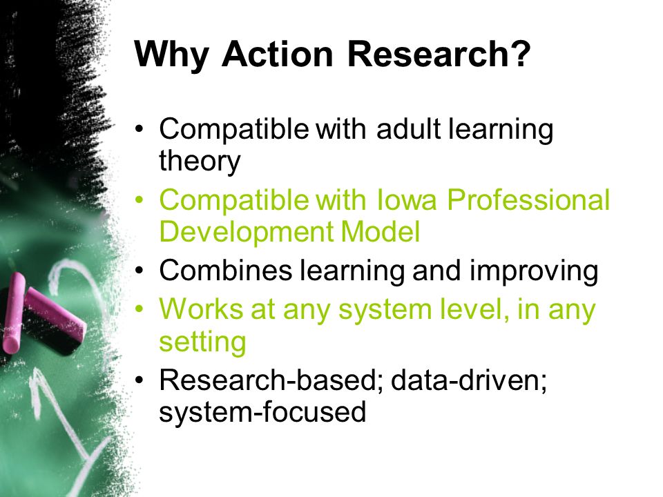 Why Action Research.