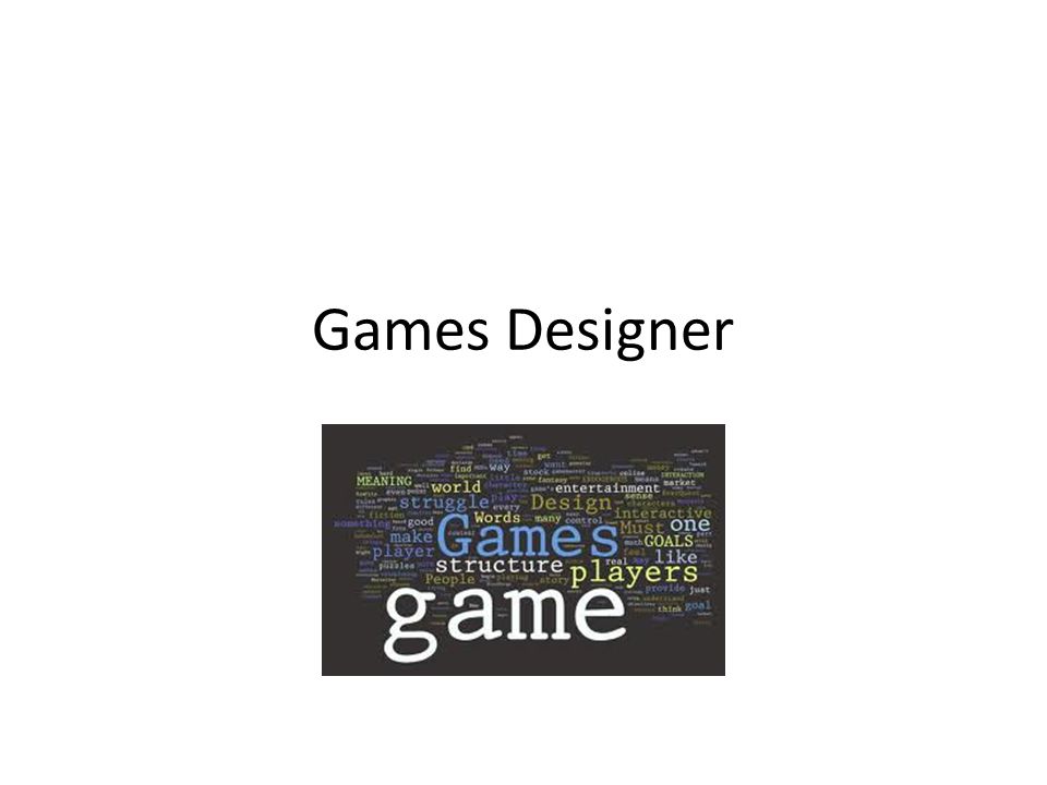 Games Designer
