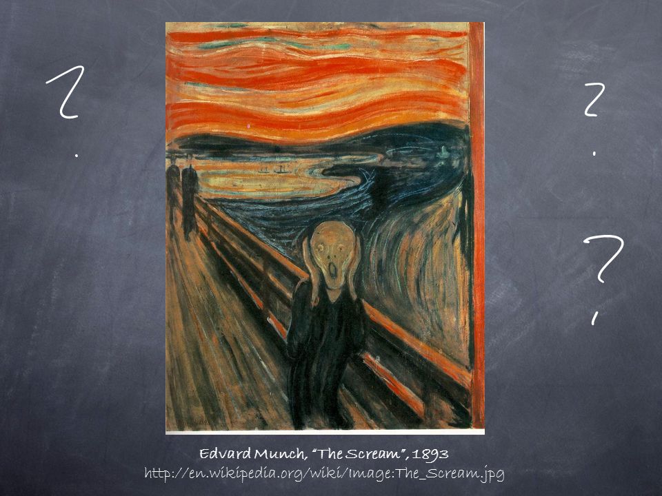Edvard Munch, The Scream ,