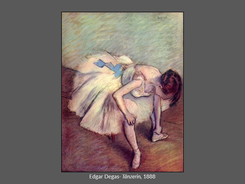 Edgar Degas- Tänzerin, 1888