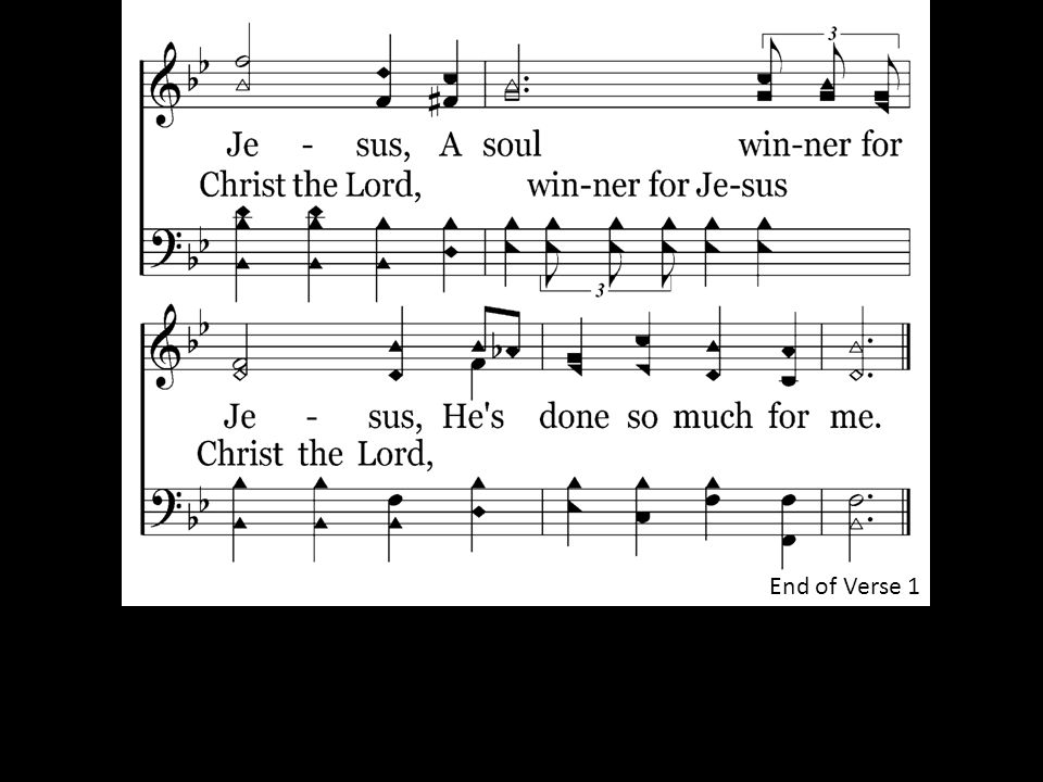 568 - A Soul Winner - C.3 End of Verse 1