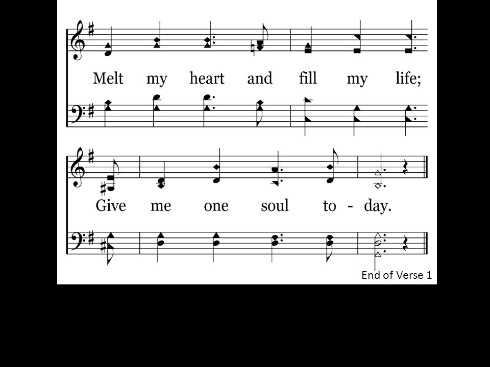 476 - Lead Me To Some Soul Today - C.2 End of Verse 1