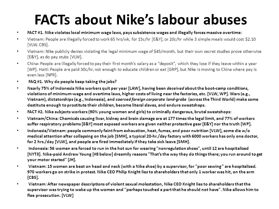 nike sweatshops facts Off 76% - adencon.com