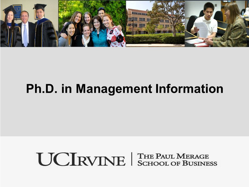 Ph.D. in Management Information