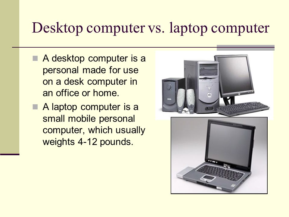 What is a Notebook Computer?