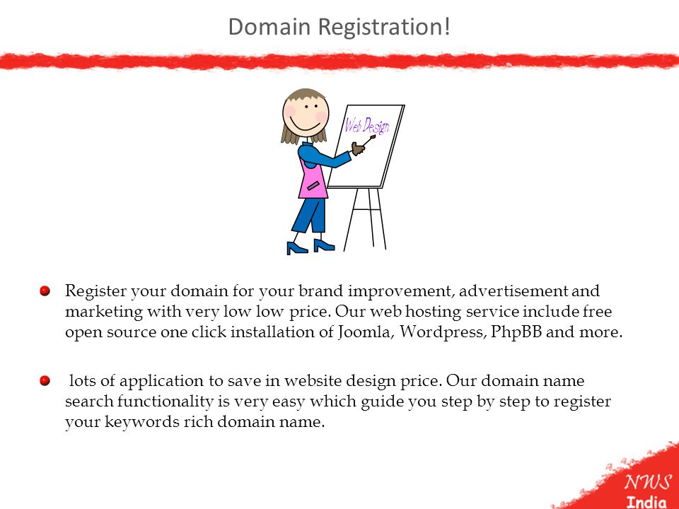 Domain Registration.