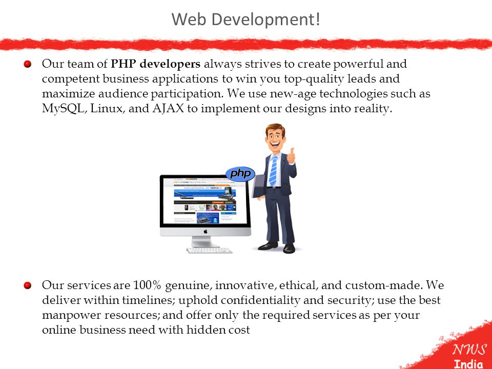 Web Development.