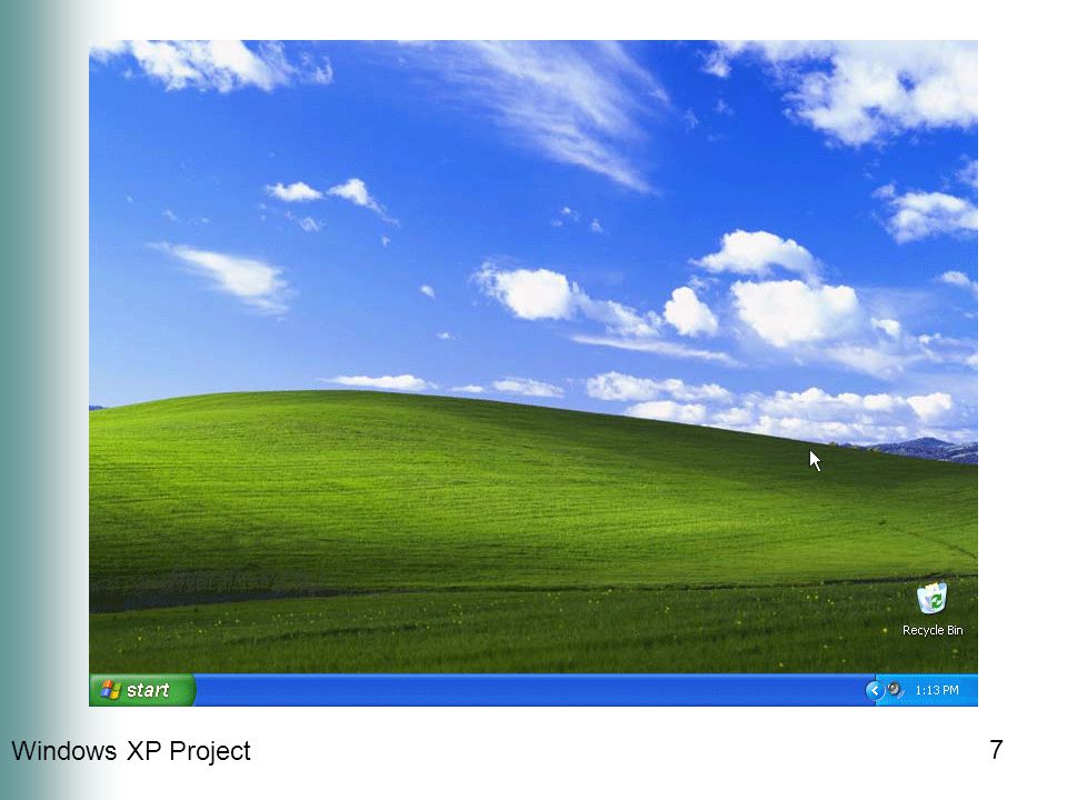 Windows XP Project 7