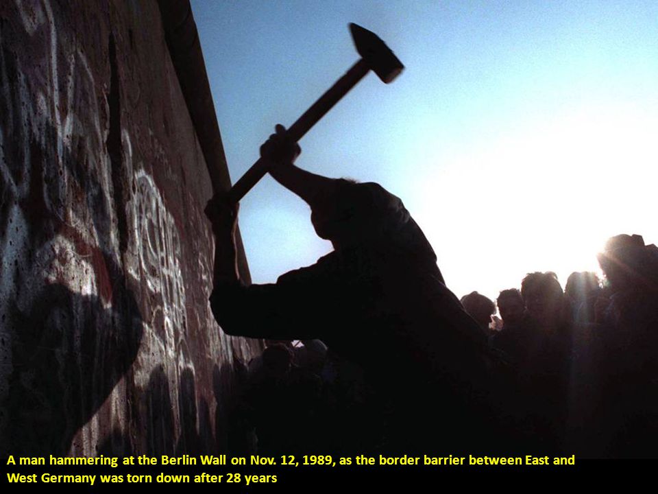 THE BERLIN WALL Twenty years ago, on the night of November 9, 1989, following weeks of pro-democracy protests, East German authorities suddenly opened their border to West Germany.