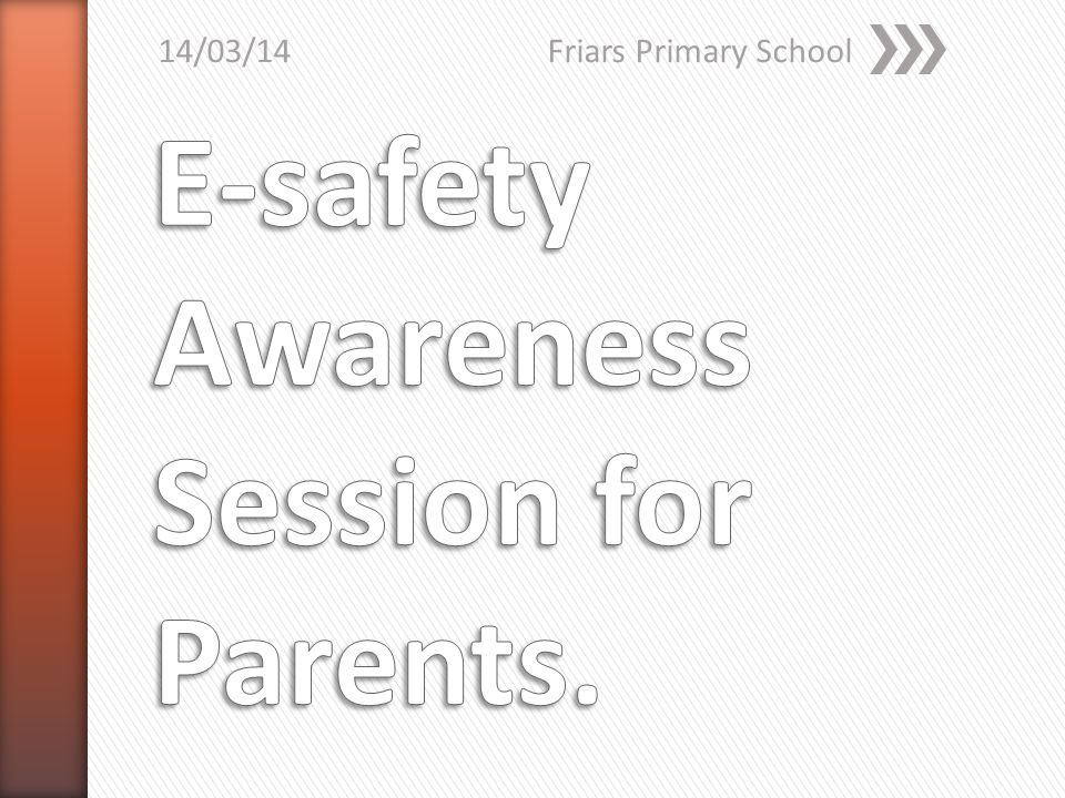 14/03/14 Friars Primary School