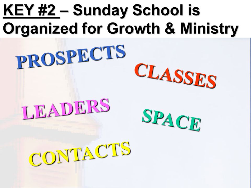 what is the purpose of sunday school