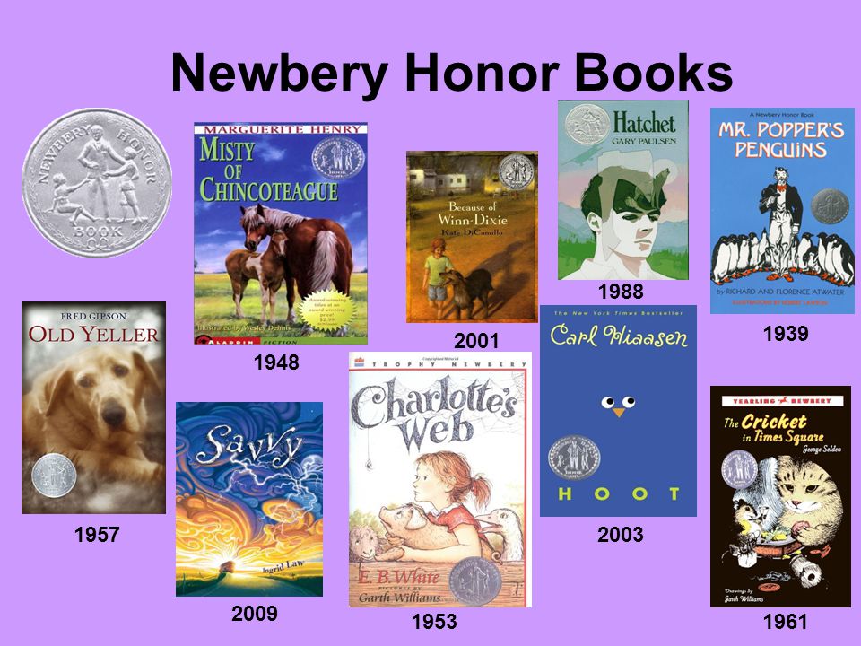Newbery Honor Books