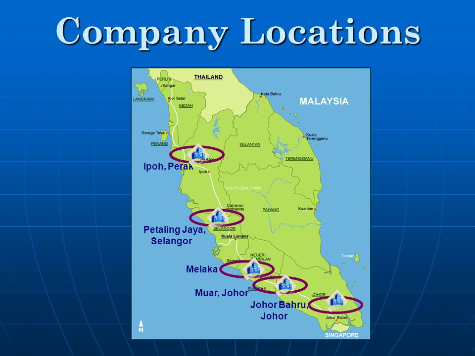 Company Overview Dedicated & reliable human resource consulting agency in Malaysia Dedicated & reliable human resource consulting agency in Malaysia Strategic locations in key areas to provide best service to clients Strategic locations in key areas to provide best service to clients Strong partnership with Oversea Agents Strong partnership with Oversea Agents Established reputation in both local and international market Established reputation in both local and international market