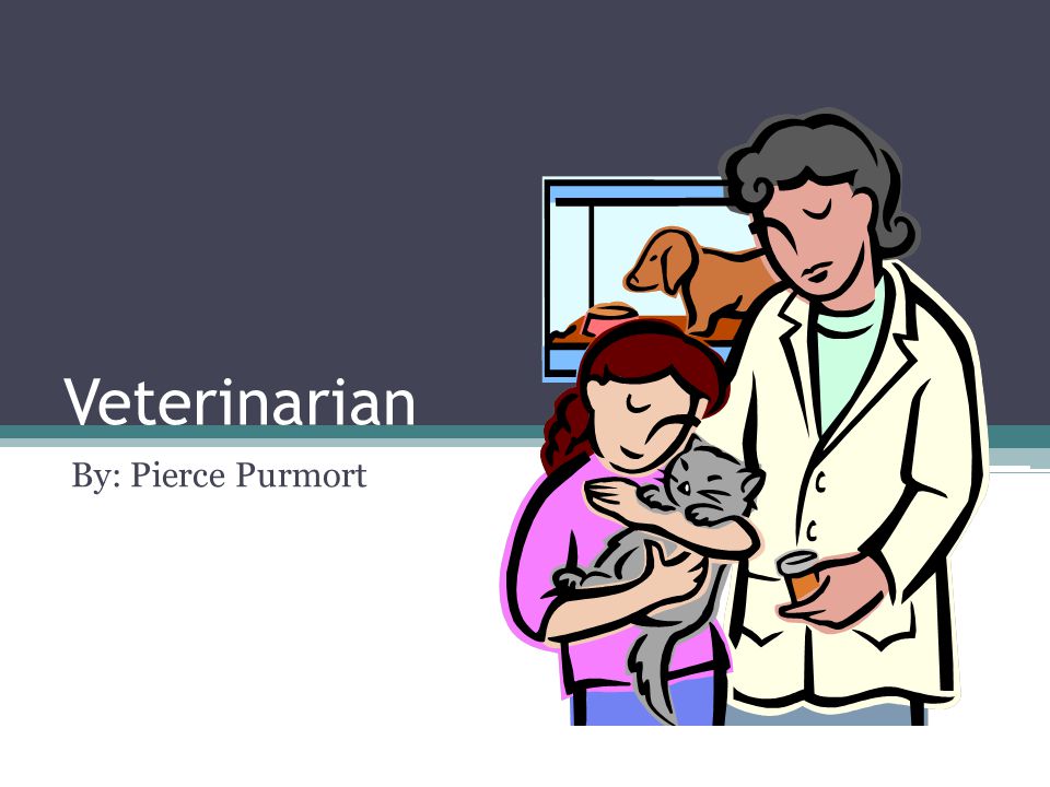 Veterinarian By: Pierce Purmort