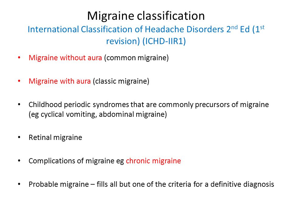 Migraine What Is Migraine Merec Bulletin 2002 13 Primary Episodic Headache Disorder Ppt Download
