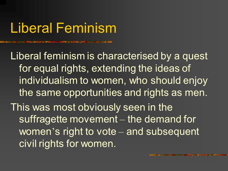 The Diversity of Feminist Theory There are several different types of feminist theory.