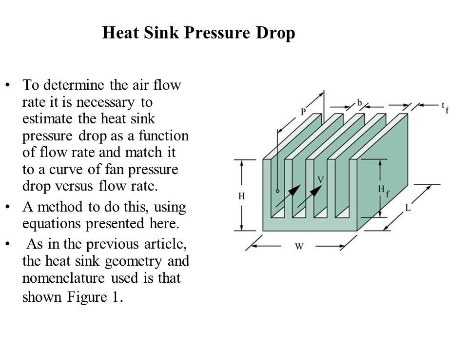 Design Of Heat Sinks P M V Subbarao Mechanical Engineering