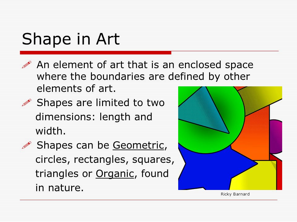 The Elements of Art Part 2 of a 2-part Series  Shape  Form  Space Deviant Art. - ppt download