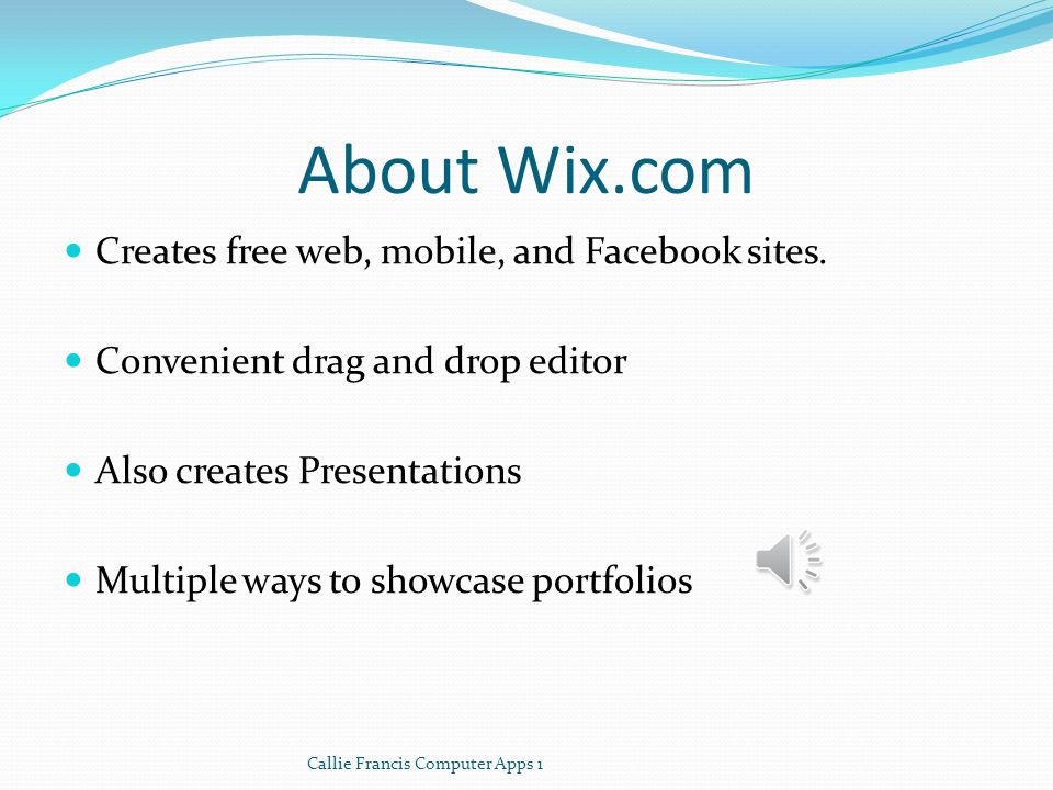 callie francis computer apps 1 about wix com creates free web