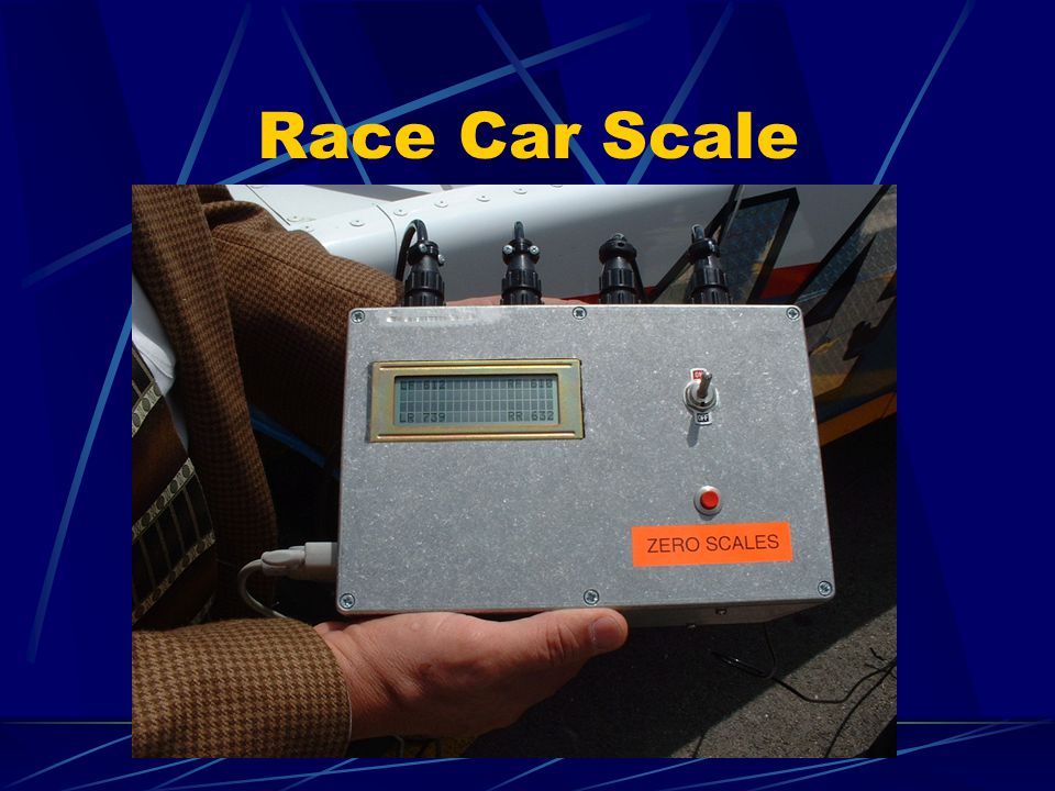 Race Car Scale