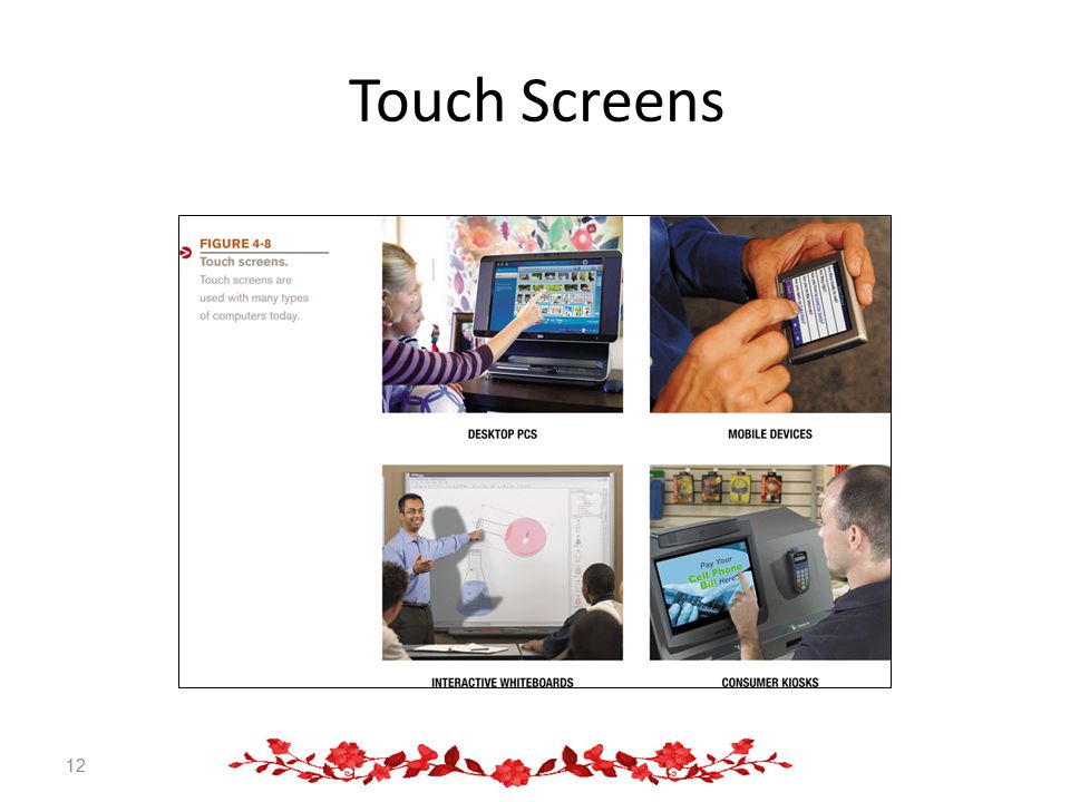 Touch Screens 12