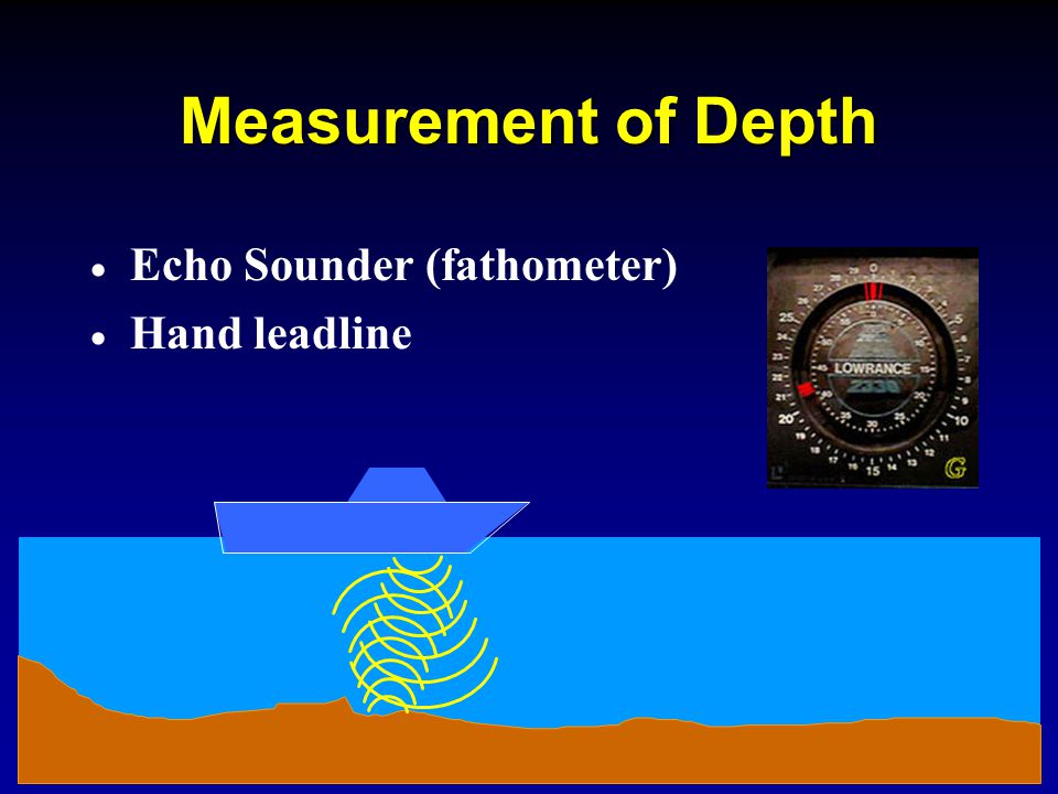 Lesson 5: Navigation Instruments.  AGENDA: –Measurement of Depth – Measurement of Direction –Measurement of Distance –Measurement of Speed  Applicable. - ppt download