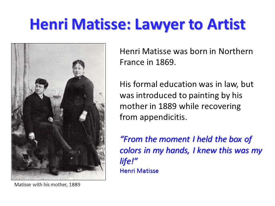Mini-Compositions in Collage Unit 1: Henri Matisse Mini-Compositions in Collage LTC 4240: Art for Children Fall Semester 2014