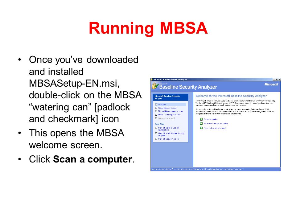 TÉLÉCHARGER MBSA MBSASETUP.MSI