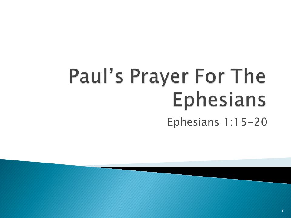 Ephesians 1: