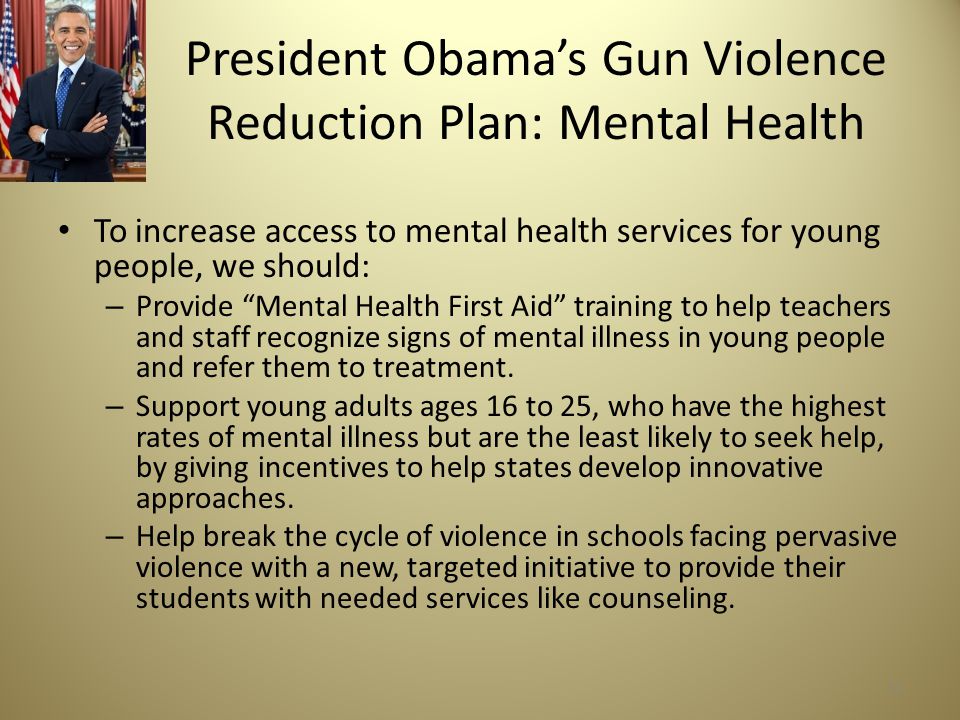 The Role Of Mental Health In Preventing Gun Violence In Job Corps ...