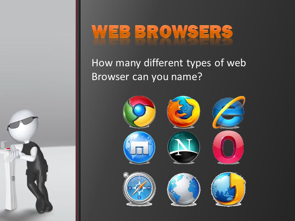 How many different types of web Browser can you name