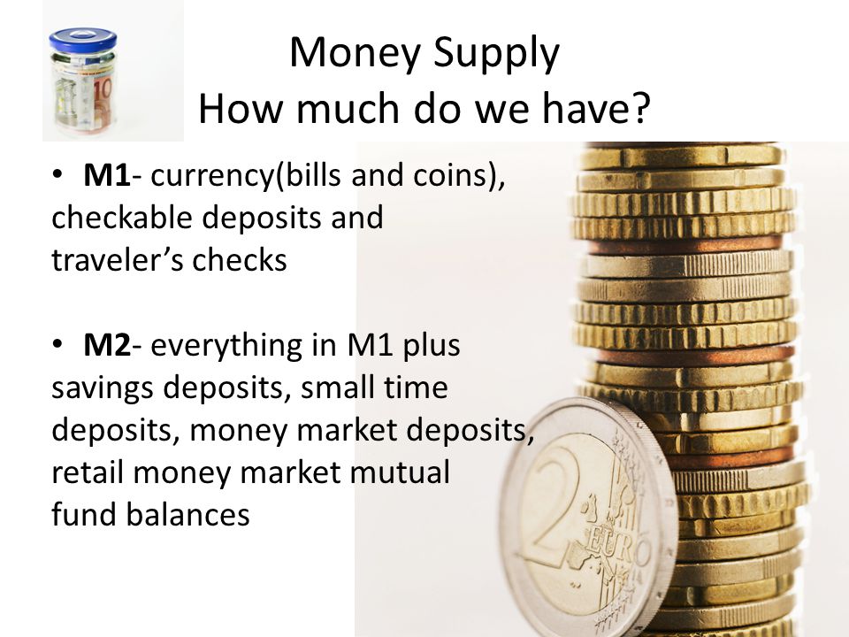 Money Supply How much do we have.