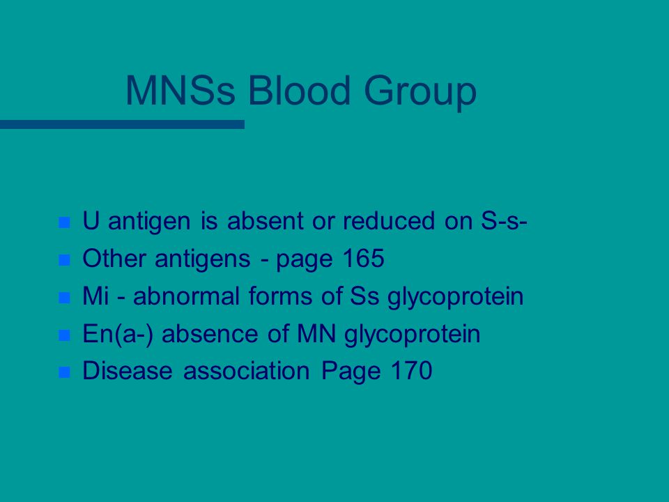 other blood group systems by dr christina thompson texas a m