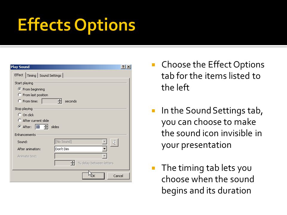  You can add background music by using the Sounds tool found in the Insert tab  Choose Insert Sound  Find the music you want on your computer  Add the sound to the slide of your choice.
