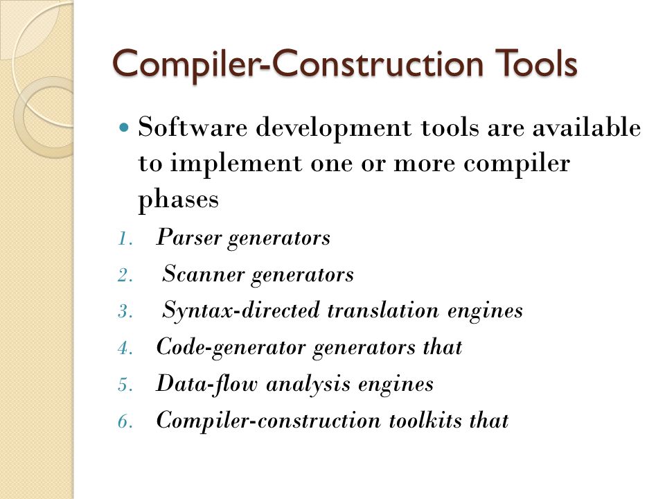 Lecture 2 Phases of Compiler Preprocessors, Compilers, Assemblers Lecture 2 Phases of Compiler Preprocessors, Compilers, Assemblers